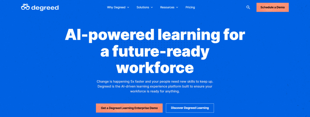 degreed dashboard 