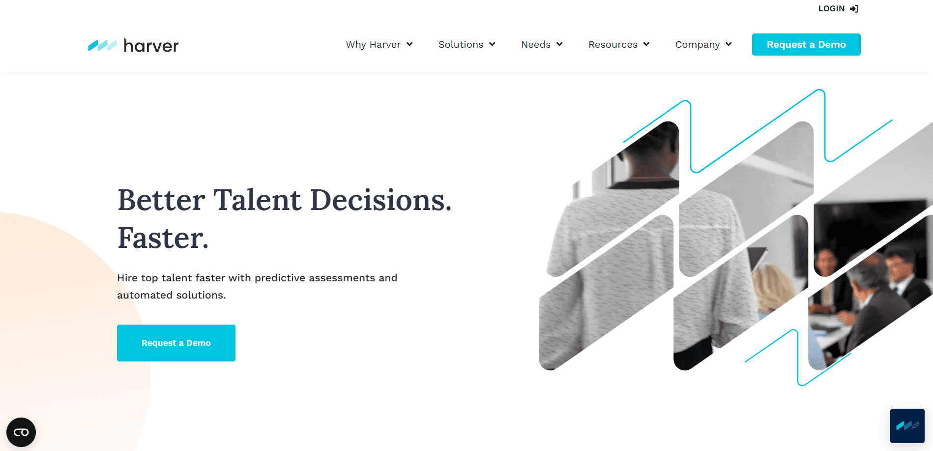 Harver dashboard